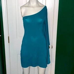 Express asymmetrical dress size XS